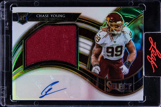 2020 Panini Select Chase Young Patch Autograph (RPA) #JRS-CYO card image
