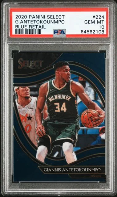 2020 Panini Select Giannis Antetokounmpo #224 card image