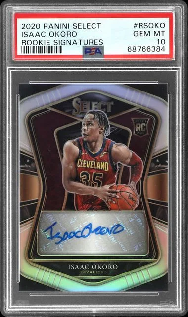 2020 Panini Select Isaac Okoro Signatures #RSOKO card image