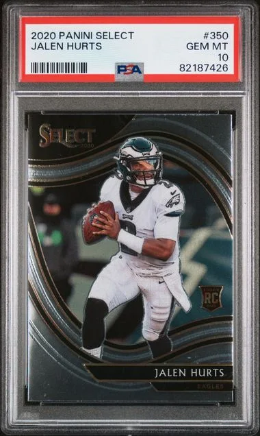 2020 Panini Select Jalen Hurts #350 card image