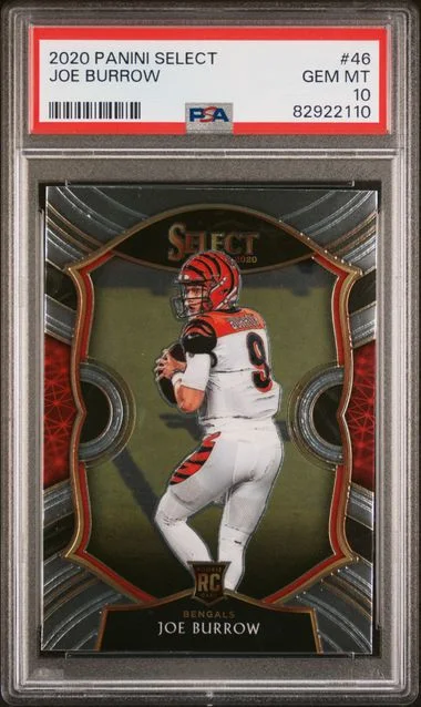 2020 Panini Select Joe Burrow #46 card image
