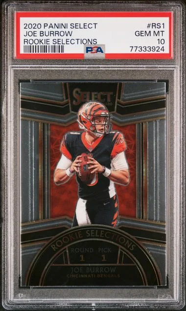 2020 Panini Select Joe Burrow Selections #RS1 card image