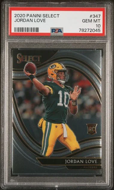 2020 Panini Select Jordan Love #347 card image