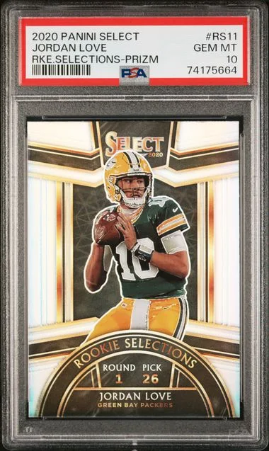 2020 Panini Select Jordan Love Selections #RS11 card image