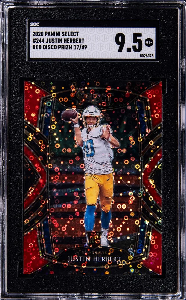 2020 Panini Select Justin Herbert #244 card image