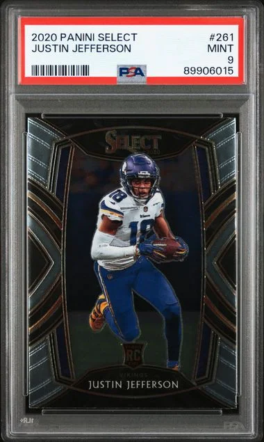 2020 Panini Select Justin Jefferson #261 card image