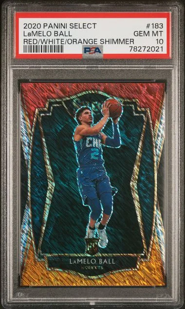 2020 Panini Select Lamelo Ball #183 card image