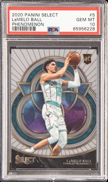 2020 Panini Select Lamelo Ball Phenomenon #5 card image