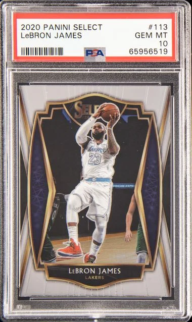 2020 Panini Select LeBron James #113 card image