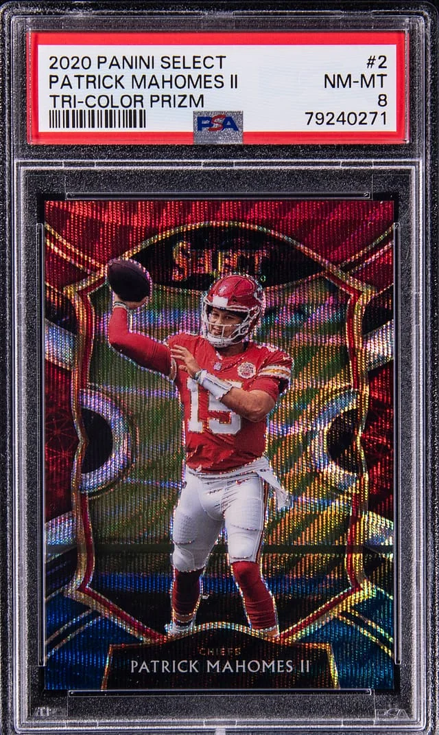 2020 Panini Select Patrick Mahomes II #2 card image