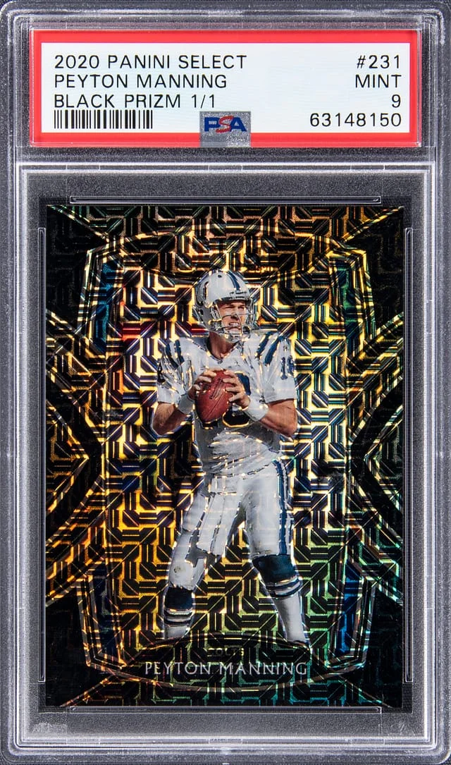 2020 Panini Select Peyton Manning Prizm Silver #231 card image