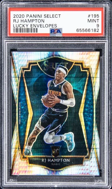 2020 Panini Select Rj Hampton Lucky Envelopes #195 card image