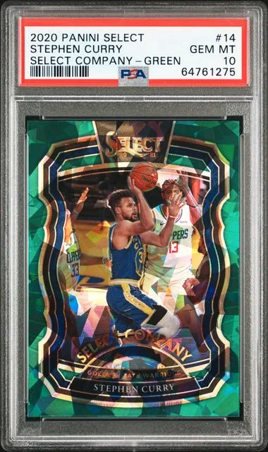 2020 Panini Select Stephen Curry Select Company #14 card image