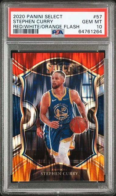 2020 Panini Select Stephen Curry #57 card image