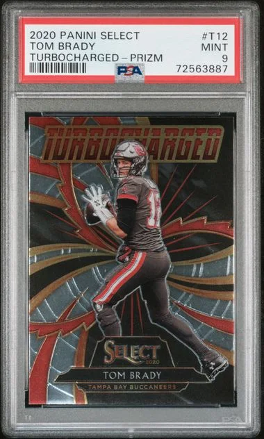 2020 Panini Select Tom Brady Turbocharged #T12 card image