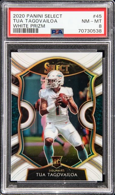 2020 Panini Select Tua Tagovailoa #45 card image