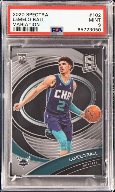2020 Panini Spectra Lamelo Ball Variation #102 card image