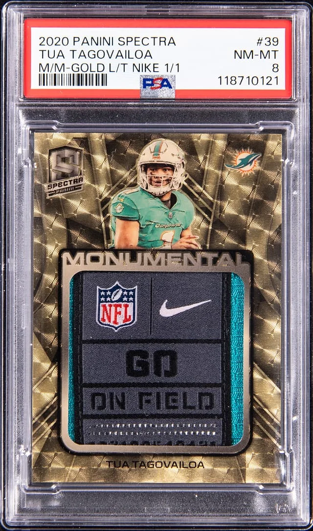 2020 Panini Spectra Monumental Memorabilia Gold Nike Logo #no-number card image