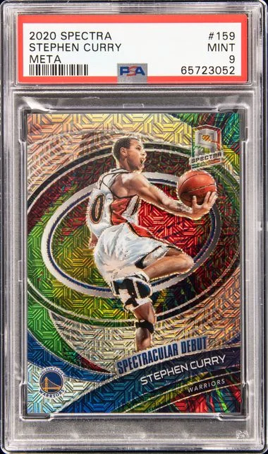 2020 Panini Spectra Stephen Curry Meta #159 card image