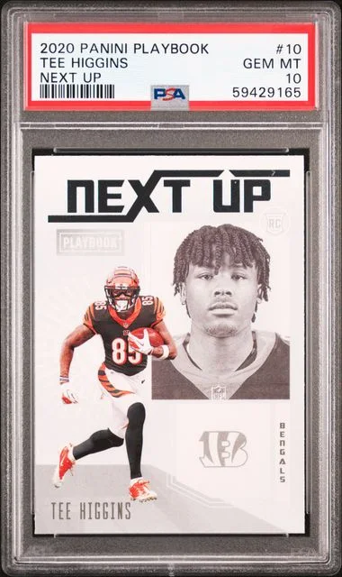 2020 Panini Tee Higgins Playbook Next Up #10 card image