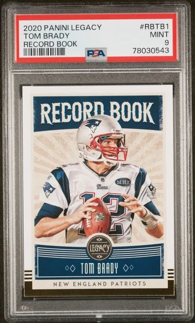 2020 Panini Tom Brady Legacy Record Book #Rbtb1 card image