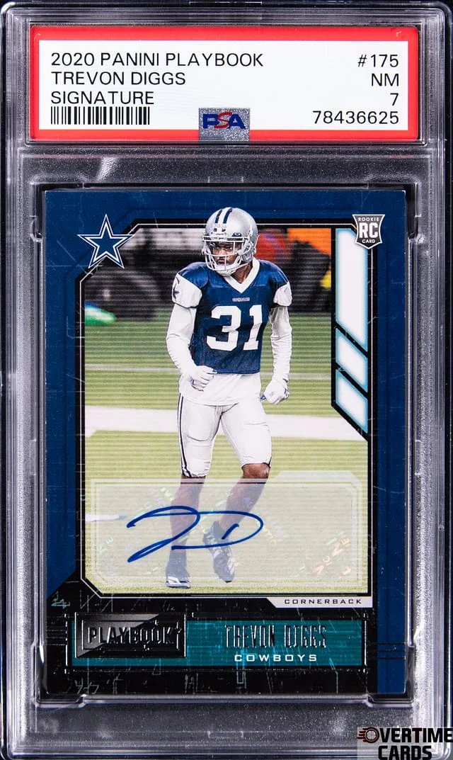 2020 Panini Trevon Diggs Playbook Signature #175 card image