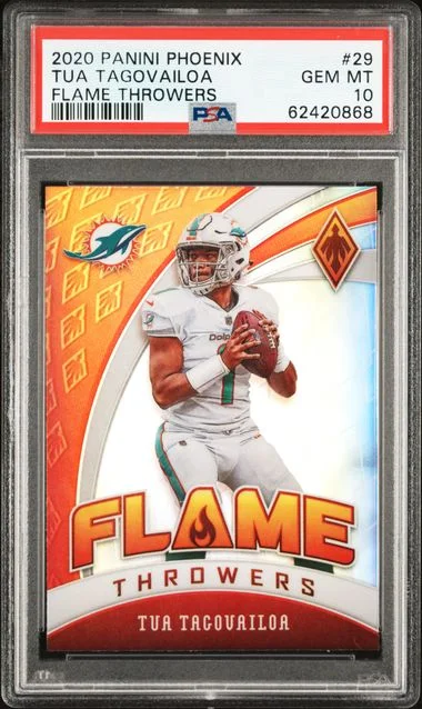 2020 Panini Tua Tagovailoa Phoenix Flame Throwers #29 card image
