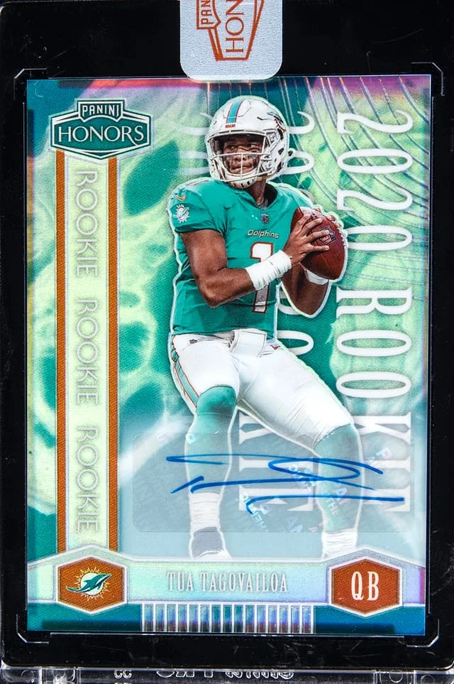 2020 Panini Tua Tagovailoa Honors #4 card image
