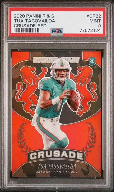 2020 Panini Tua Tagovailoa Rookies & Stars Crusade Red #Cr22 card image
