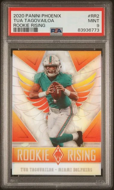 2020 Panini Tua Tagovailoa Phoenix Rising #RR2 card image