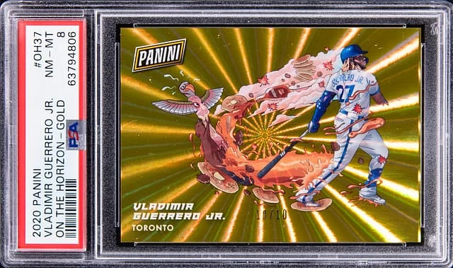 2020 Panini Vladimir Guerrero Jr. On The Horizon - Gold #OH37 card image