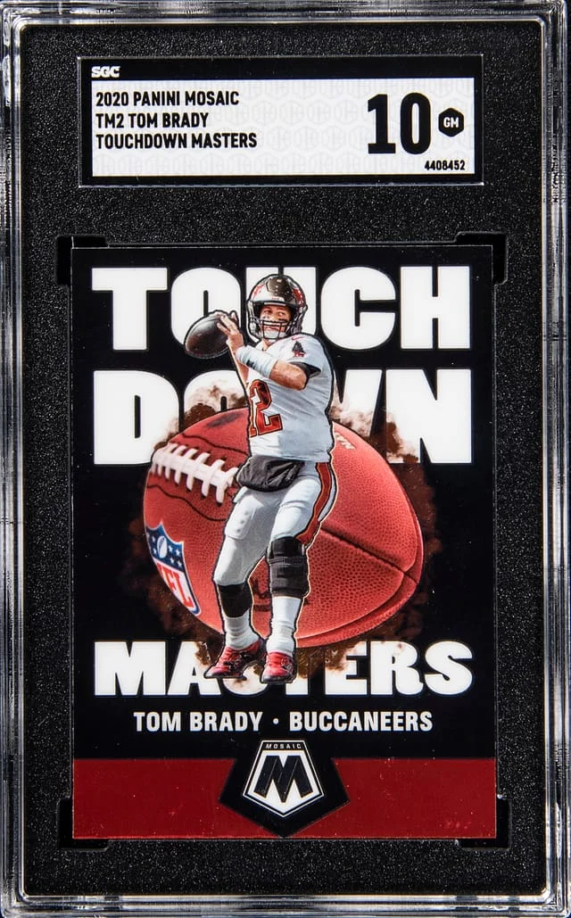 2020 Paninni Mosaic Touchdown Masters Tom Brady #TM2 card image