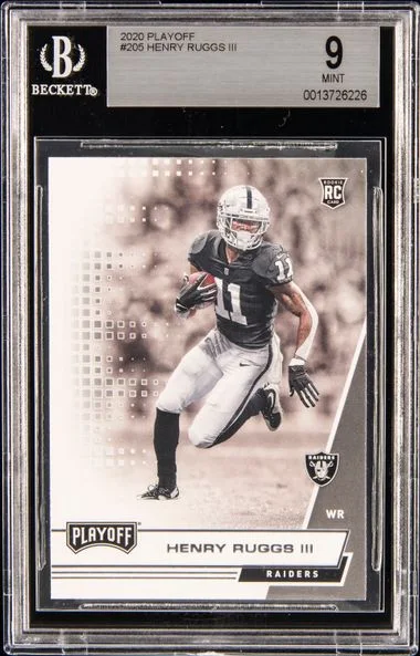 2020 Playoff Henry Ruggs III #205 card image