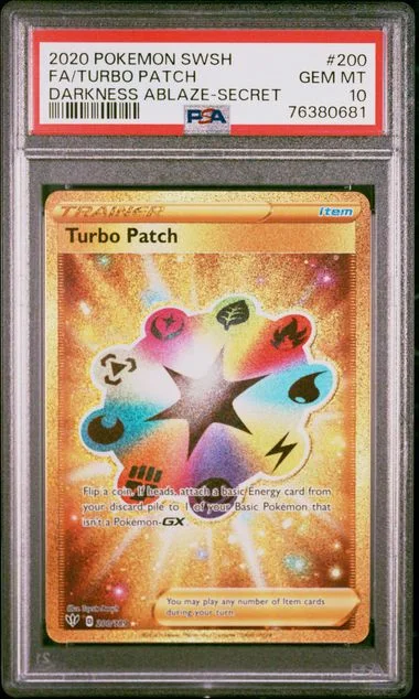 2020 Pokemon Sword & Shield Darkness Ablaze Secret Full Art/Turbo #200 card image