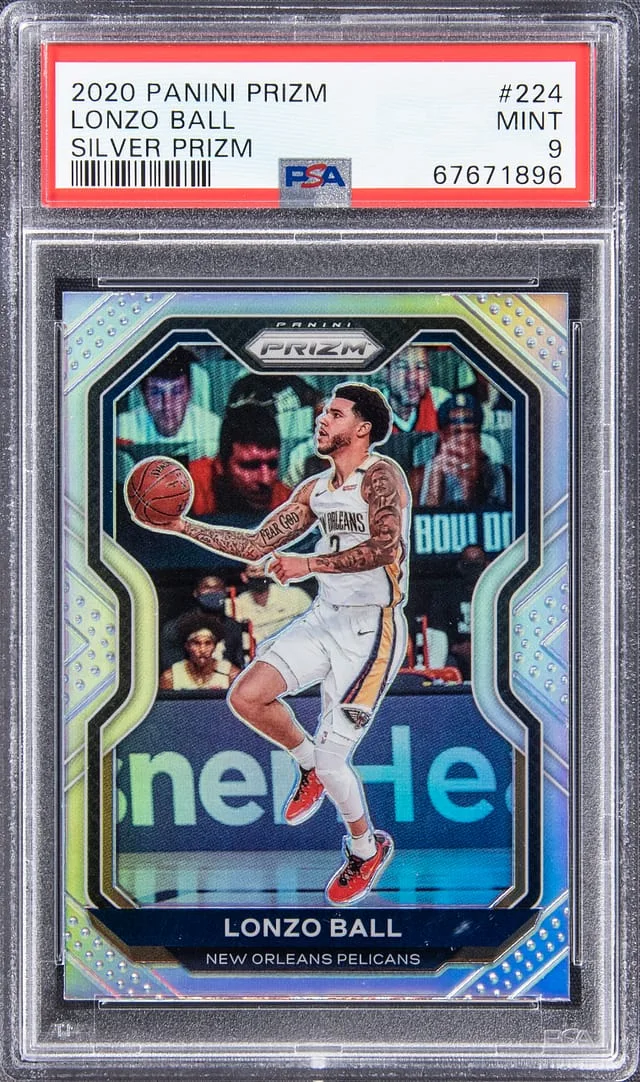 2020 Prizm Lonzo Ball Silver Prizm #224 card image