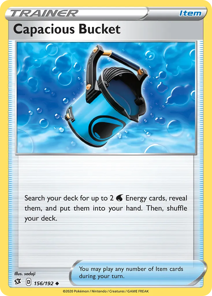2020 Rebel Clash Capacious Bucket #156/192 Uncommon card image