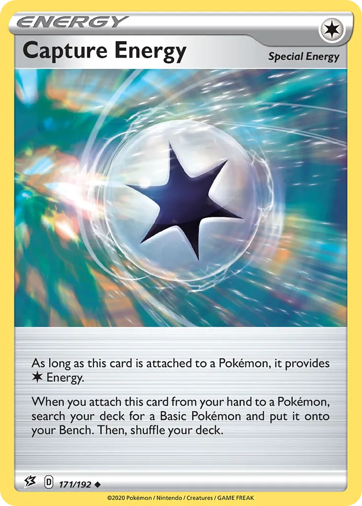 2020 Rebel Clash Capture Energy #171/192 Uncommon card image