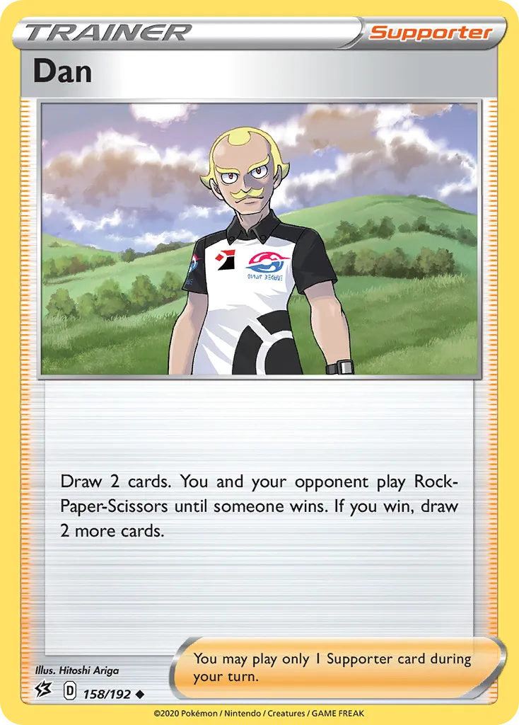 2020 Rebel Clash Dan #158/192 Uncommon card image