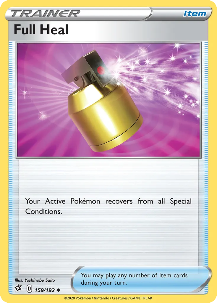 2020 Rebel Clash Full Heal #159/192 Uncommon card image