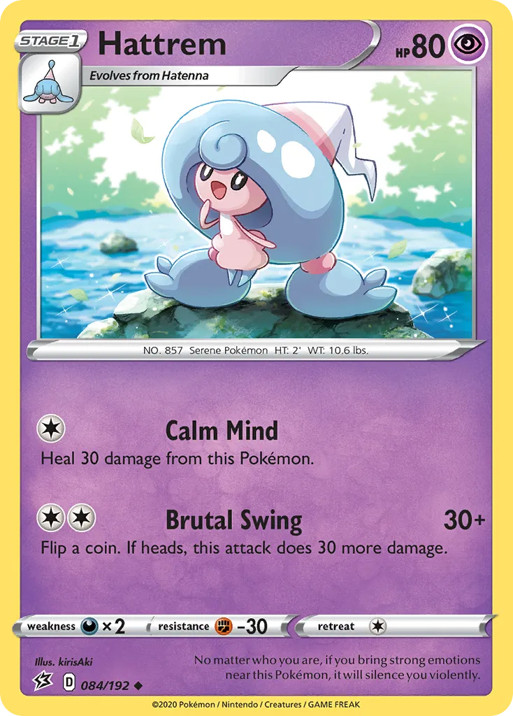 2020 Rebel Clash Hattrem Uncommon #084/192 Uncommon card image