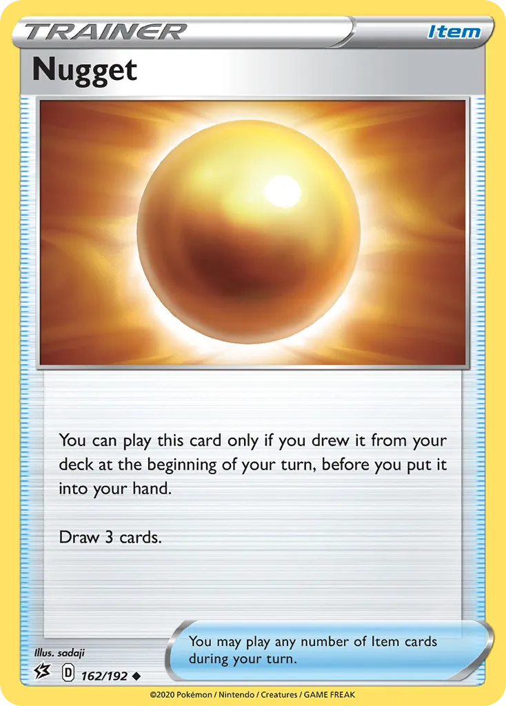 2020 Rebel Clash Nugget #162/192 Uncommon card image