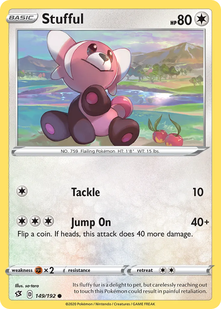 2020 Rebel Clash Stufful Common #149/192 Common card image