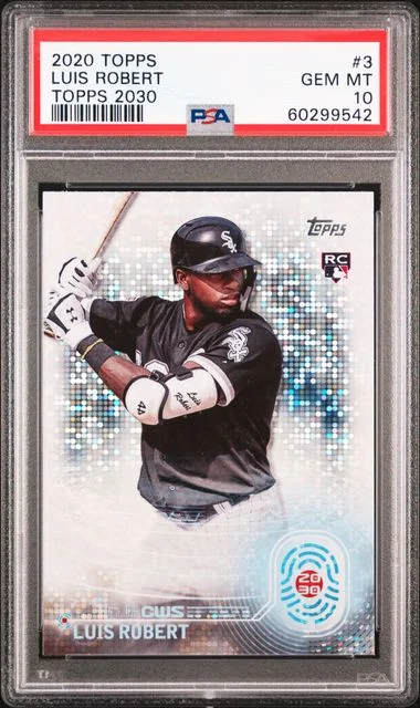 2020 Topps 3 Luis Robert Topps #2030 card image