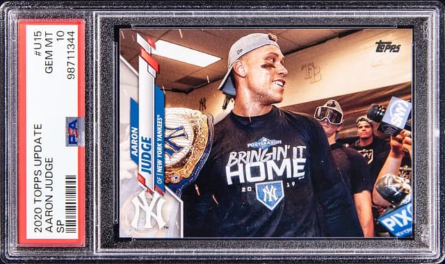2020 Topps Aaron Judge SP #U15 card image