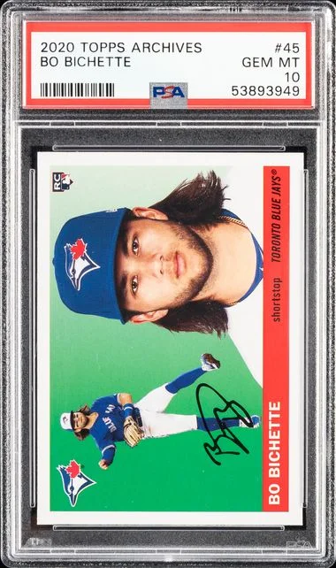 2020 Topps Archives Bo Bichette #45 card image
