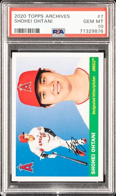 2020 Topps Archives Shohei Ohtani #7 card image