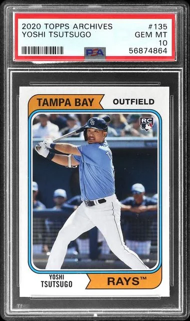 2020 Topps Archives Yoshi Tsutsugo #135 card image