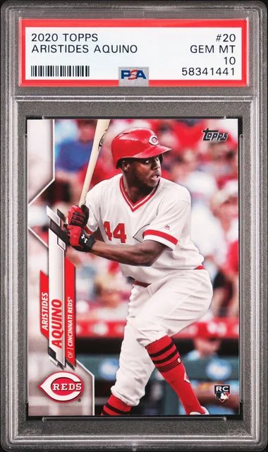 2020 Topps Aristides Aquino #20 card image