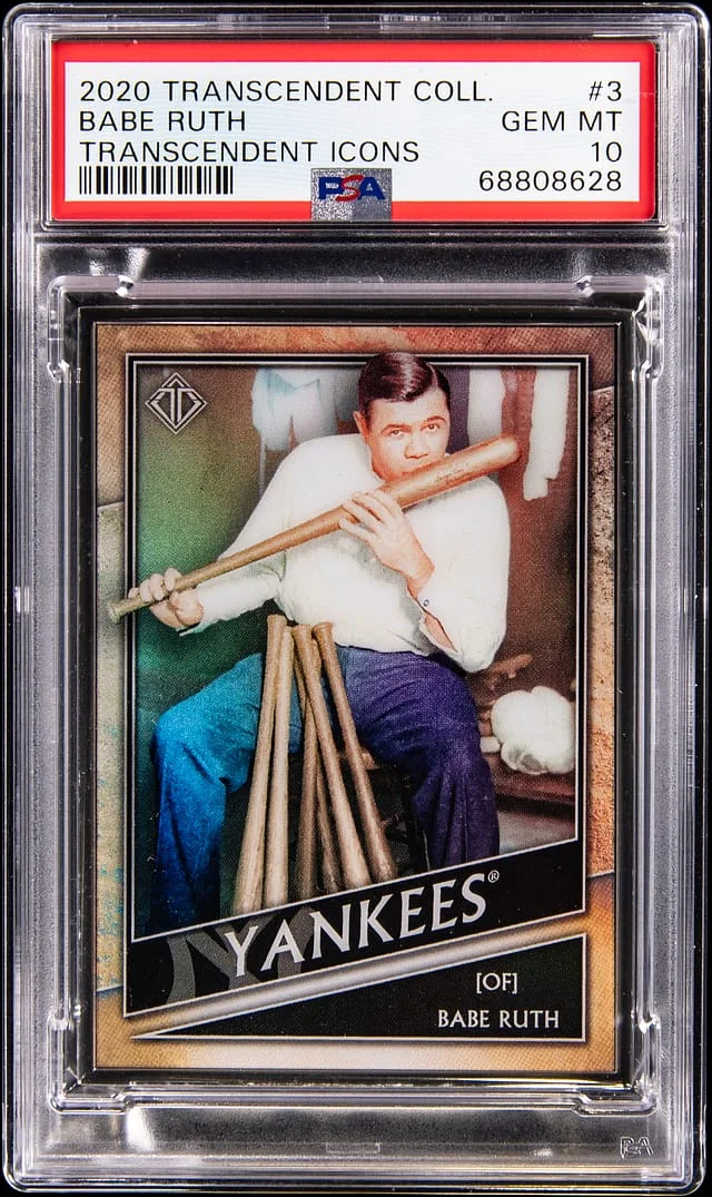 2020 Topps Babe Ruth Transcendent Collection Transcendent Icons #3 card image
