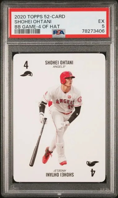 2020 Topps Baseball Game Shohei Ohtani #52-Card card image